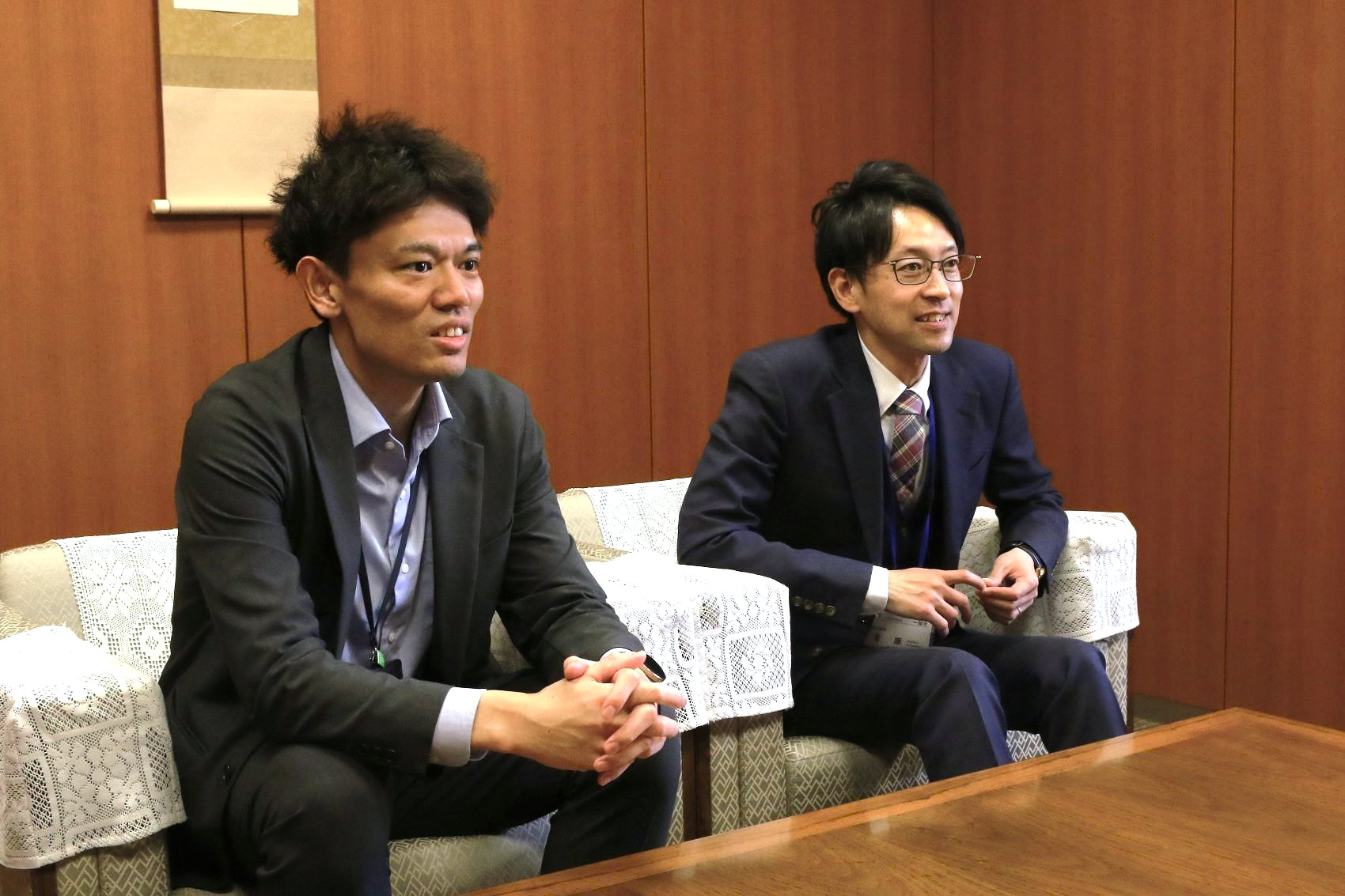 写真：菅原様と藤野様